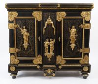 Exceptionnel meuble d'appui Louis XIV Attribué à BEFORT JEUNE XIXè