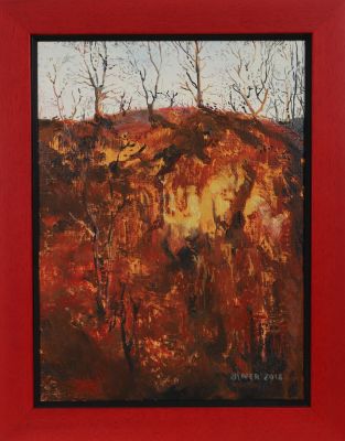 Jean-Marie BIWER (né en 1957) - La terre rouge