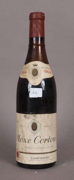 Aloxe Corton Lamurière 1964