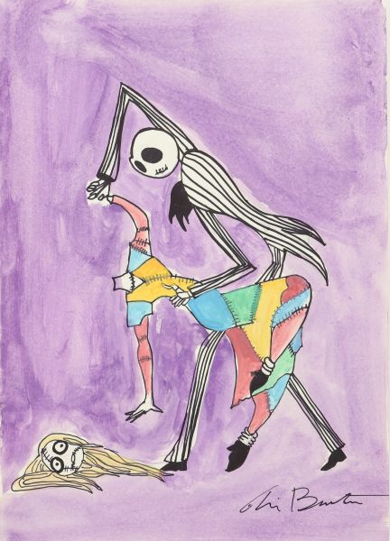 Tim Burton (né en 1958) Attribué à