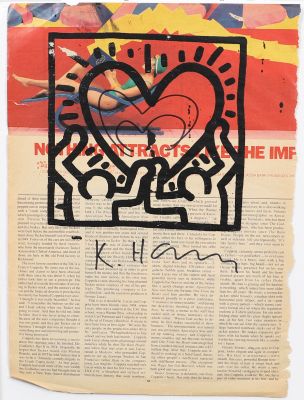 Keith Haring (1958-1990) d'après