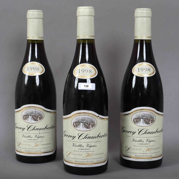 Gevrey Chambertin Vieilles Vignes 1998 (x3) - Réf 22