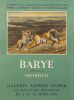 Affiche Antoine Louis Barye (1795-1875)
