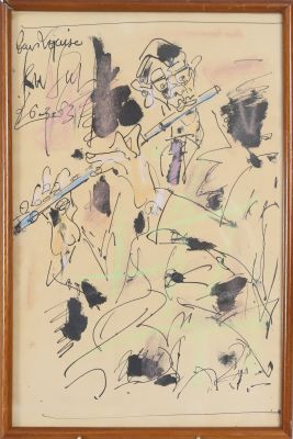 Gen Paul (1885-1975) - le flûtiste