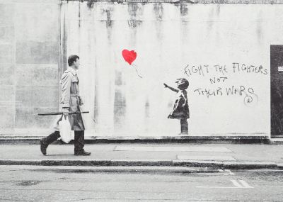Banksy Captured / GIRL WITH BALLOON
