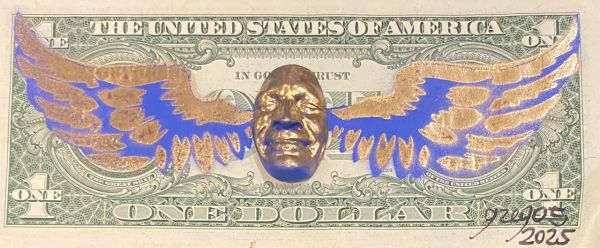 Flying dollar, 2025
