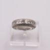 Alliance Or blanc et diamants