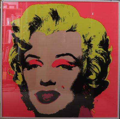 Marilyn Monroe d'après Andy Warhol (1928-1987)