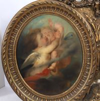 Paire de tableaux XIXème siècle « Jalousie »
