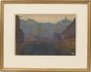 Sosthène Weis (1872-1941) - Vue du Grund