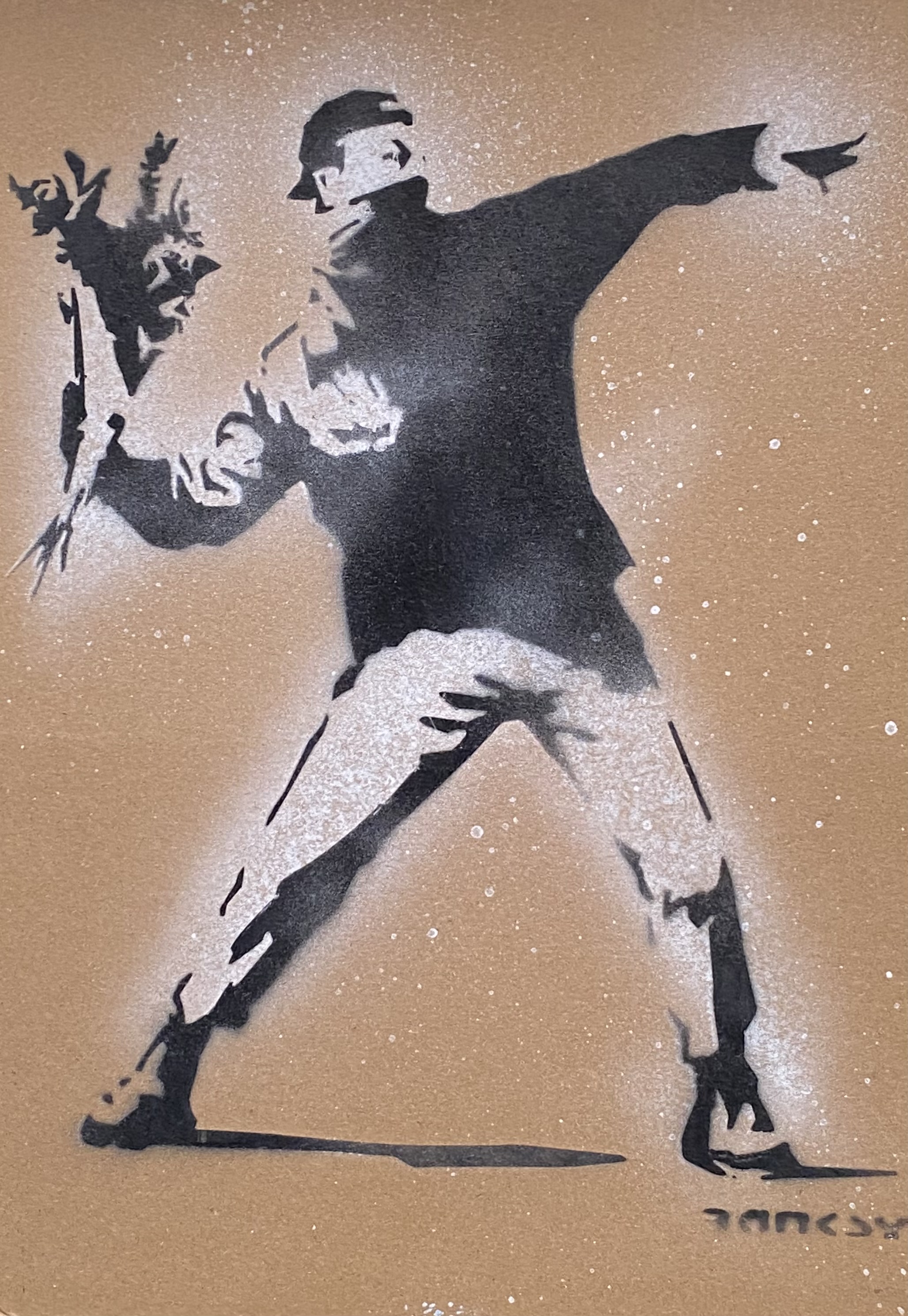 168 BANKSY Né en 1974 (D'après)