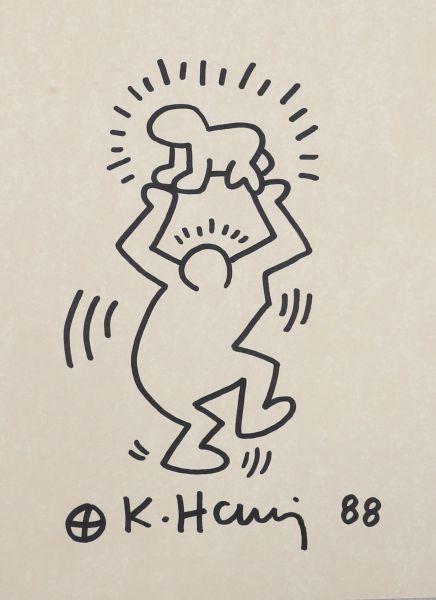 Keith Haring (1958-1990) d'après