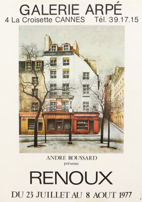 Affiche Galerie Arpé 