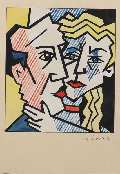 Roy Lichtenstein (1923-1997) d'aprés