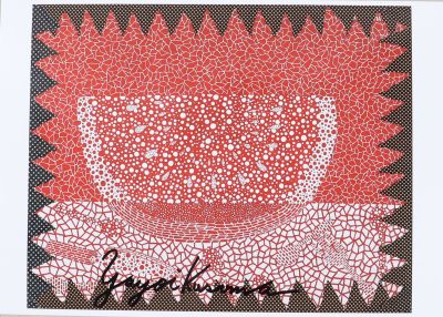 Yayoi Kusama (née en 1929) Attribué à
