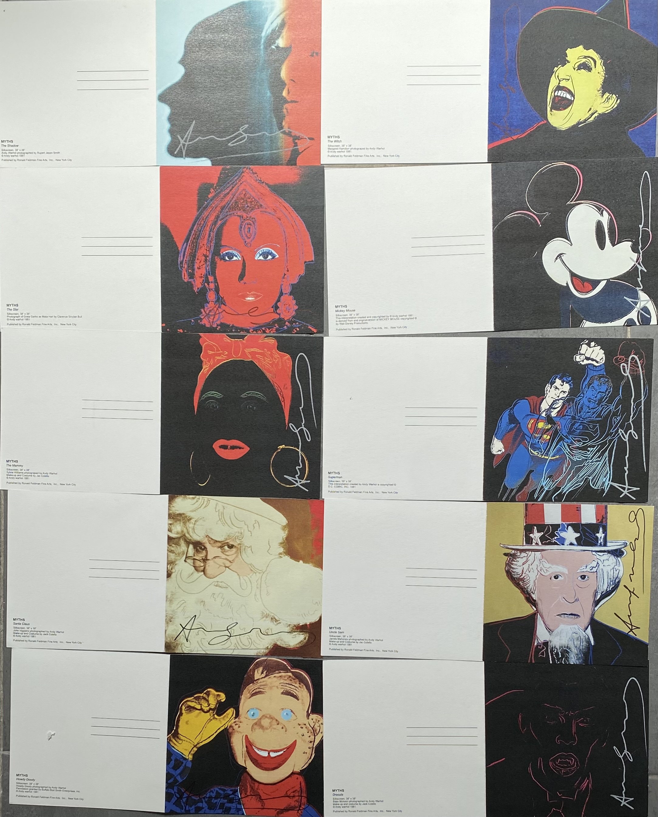ANDY WARHOL (D'APRÈS)