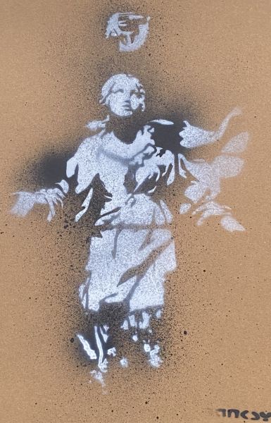 170 BANKSY Né en 1974 (D'après)