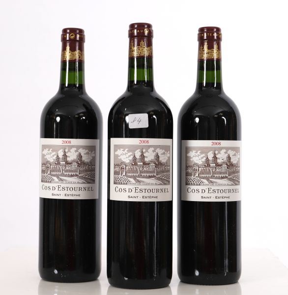 84 Cos d’Estournel 2008 (x3)