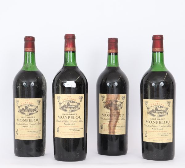 Château Haut-Bages Monpelou 1971 (x4)