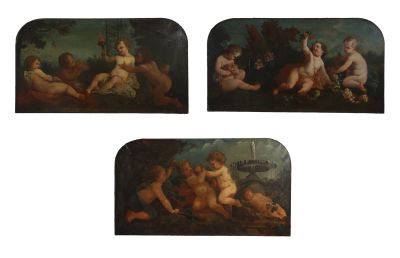 Ensemble de trois tableaux 