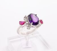 Bague Cocktail - Améthyste