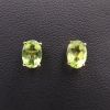 Paire de boutons d'oreilles en or jaune 18K