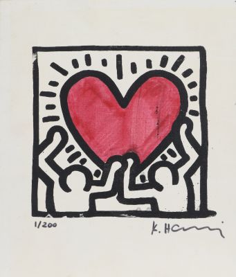 Keith Haring (1958-1990) d'après