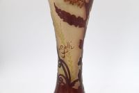 Vase balustre de Gallé