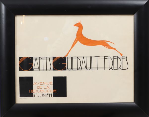 Louis Parrens (1904-1993) Projet de publicité