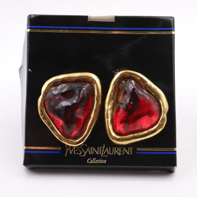 Boucles d’oreilles Yves Saint-Laurent