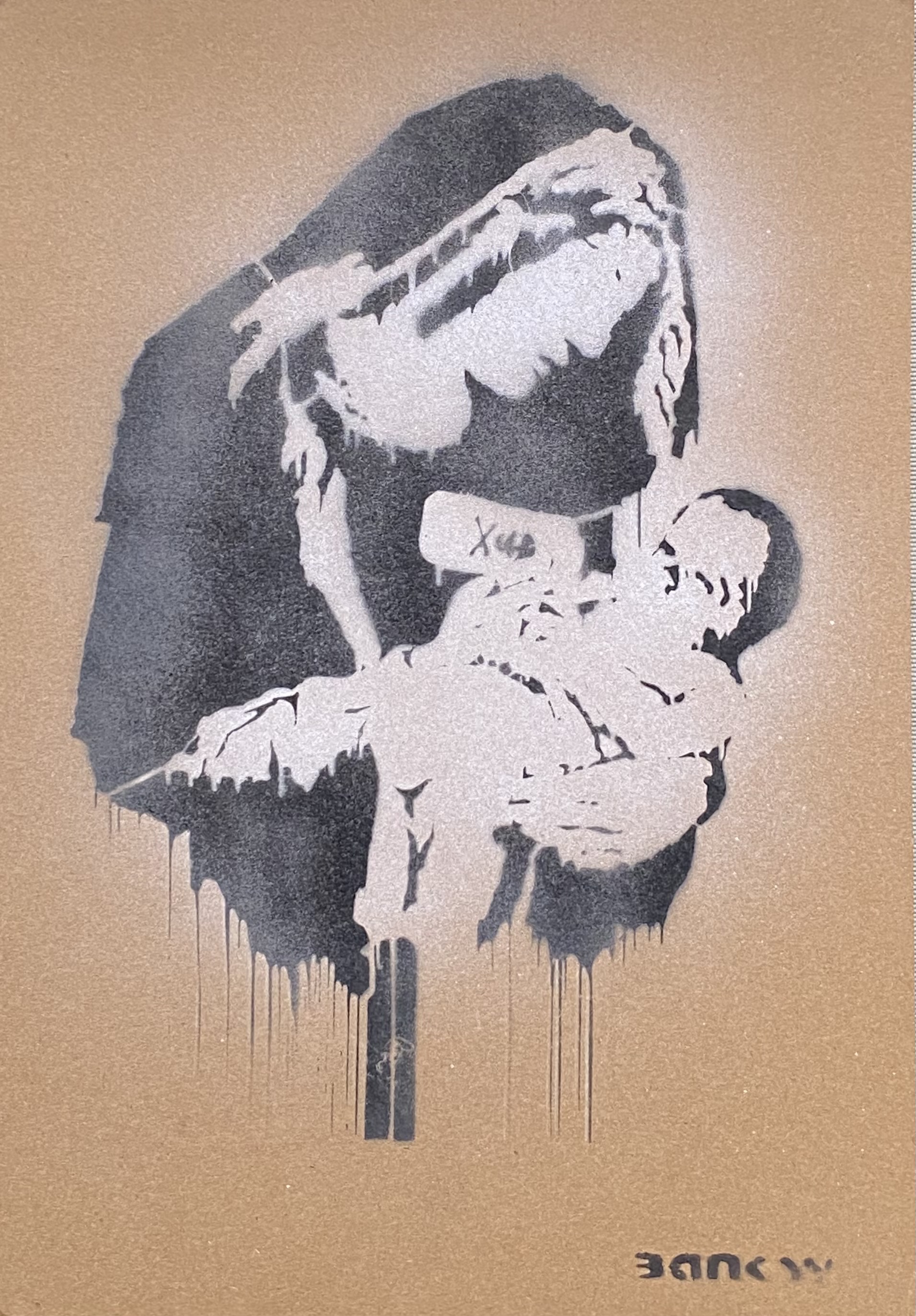160 BANKSY Né en 1974 (D'après)
