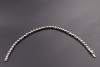 Bracelet or blanc et diamants