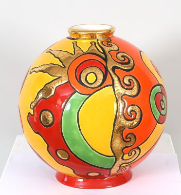 Vase de Longwy 
