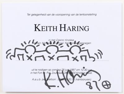 Keith Haring (1958-1990) Attr