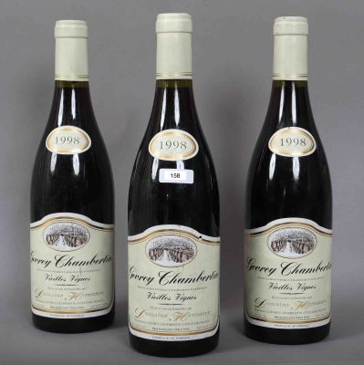 Gevrey Chambertin Vieilles Vignes 1998 (x3) - Réf 22