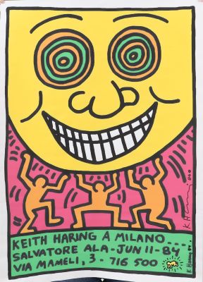 Keith Haring (1958-1990) d'après