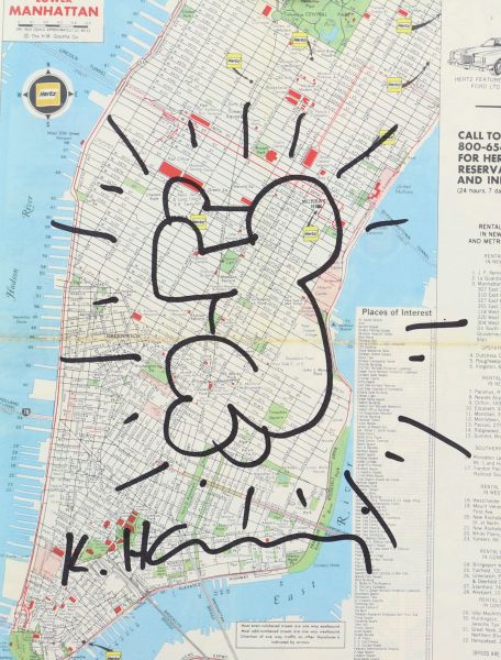 Keith Haring (1958-1990) d'après 