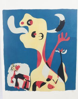 Joan Miro (1893-1983) d'aprés