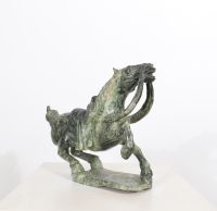 Asian horse sculpture