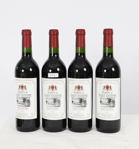 Baron de Saint Estèphe 2003 (x4)