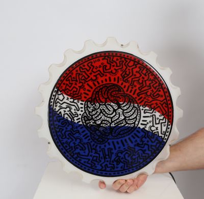 Keith Haring (1958-1990) d'après - Capsule Pepsi