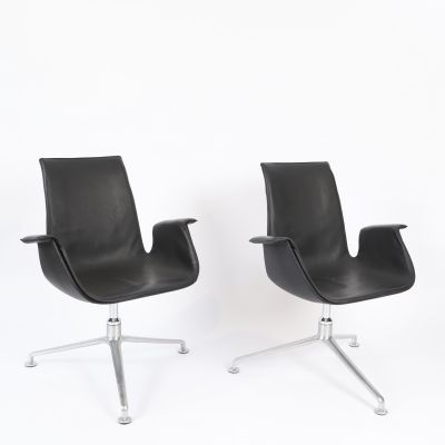Preben & Fabricius (1931-1984) Deux Fauteuils modèle 