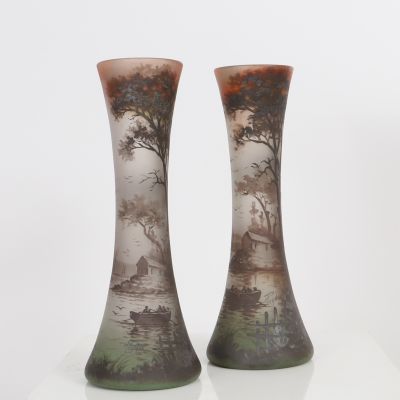 Paire de vases PEYNAUD (Bordeaux)