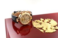 Rare montre Russe Poljot en or rose