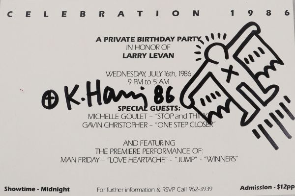 Keith Haring (1958-1990) d'après