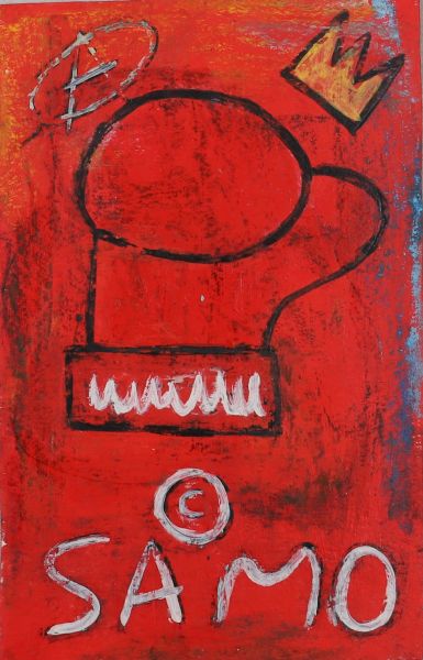 Jean-Michel Basquiat (1960-1988)  Attribué à