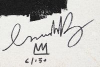 Jean-Michel BASQUIAT (1960-1988) d'après