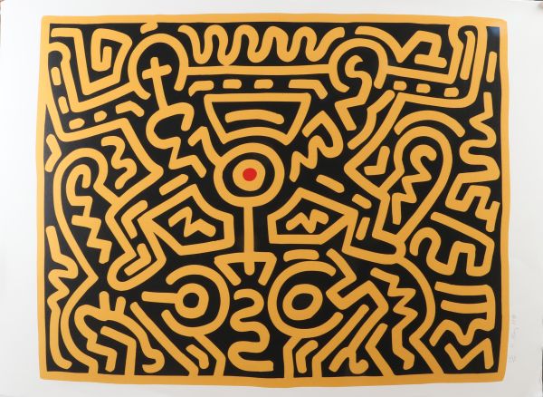 Keith Haring (1958-1990) d'après
