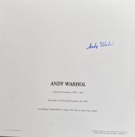 ANDY WARHOL (D'APRÈS)
