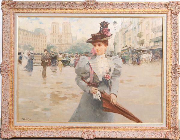 Victor Guerrier (1893-1968) « Parisienne »